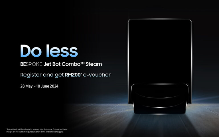 Samsung BESPOKE Jet Bot Combo Steam register e voucher featured