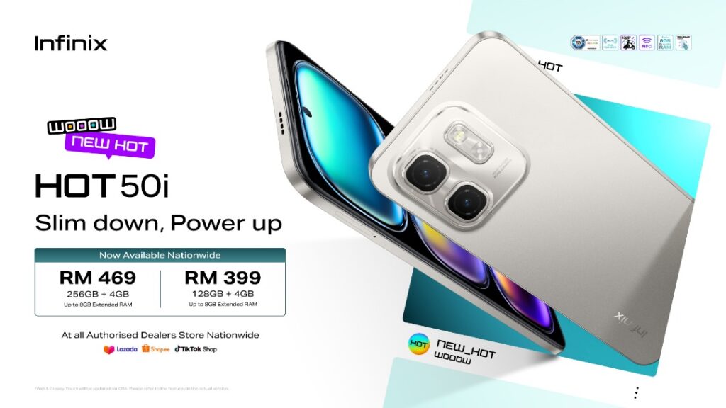 Infinix Hot 50i Malaysia price featured