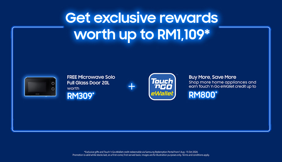 Samsung Bespoke AI SBS Refrigerator launch promo Malaysia 1