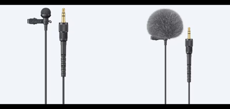 Sony ECM-L1 Lavalier Microphone announced featured