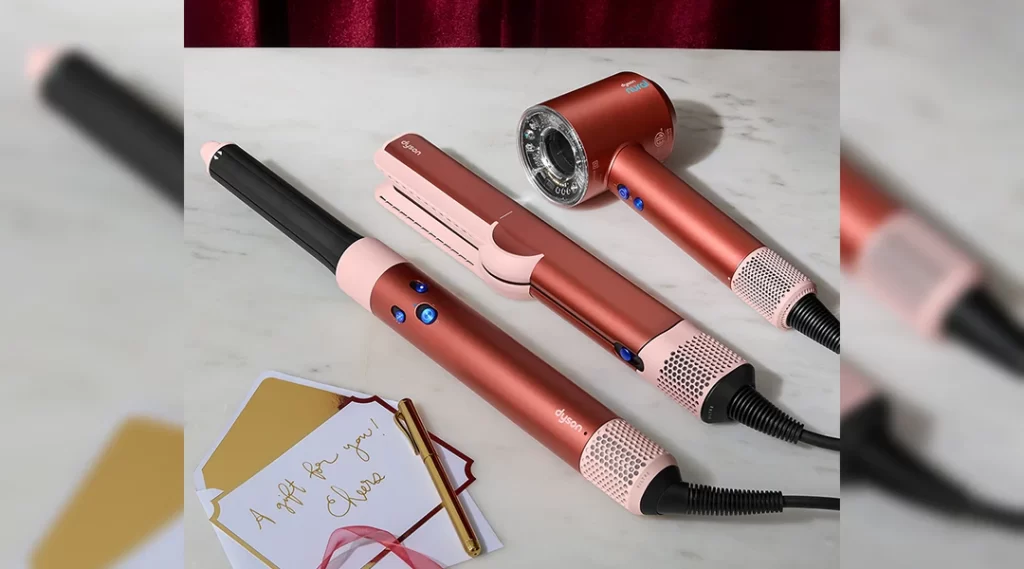 Dyson limited edition Strawberry Bronze Blush Pink hair care device launched featured