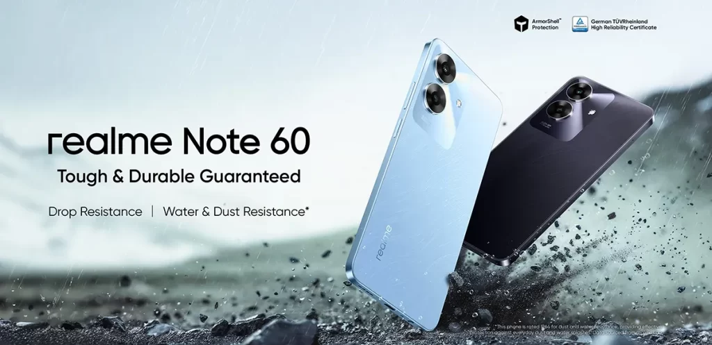 realme Note 60 smartphone launched Malaysia price featured