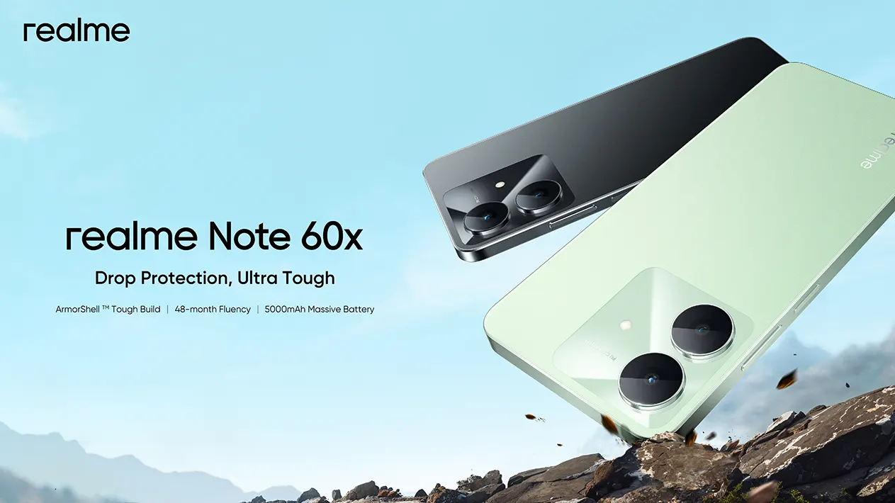 realme Note 60x smartphone launched Malaysia price featured