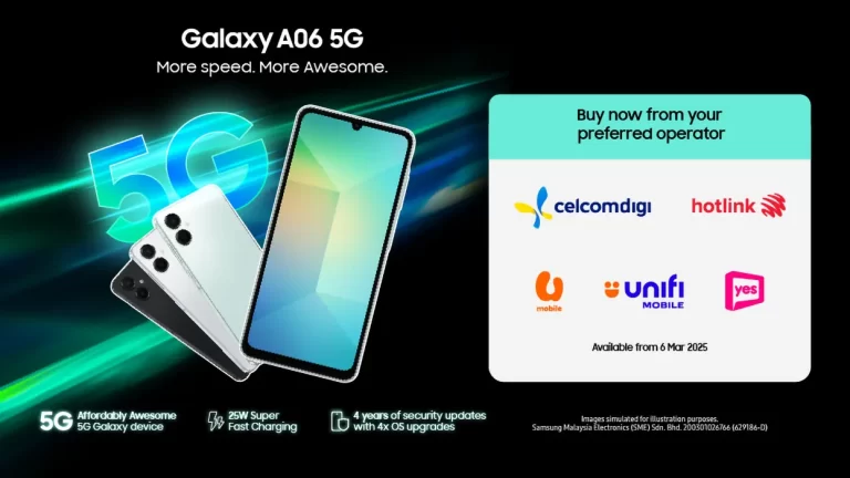 Samsung Galaxy A06 5G smartphone launched Malaysia price featured