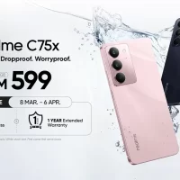 realme C75x smartphone launched Malaysia price featured